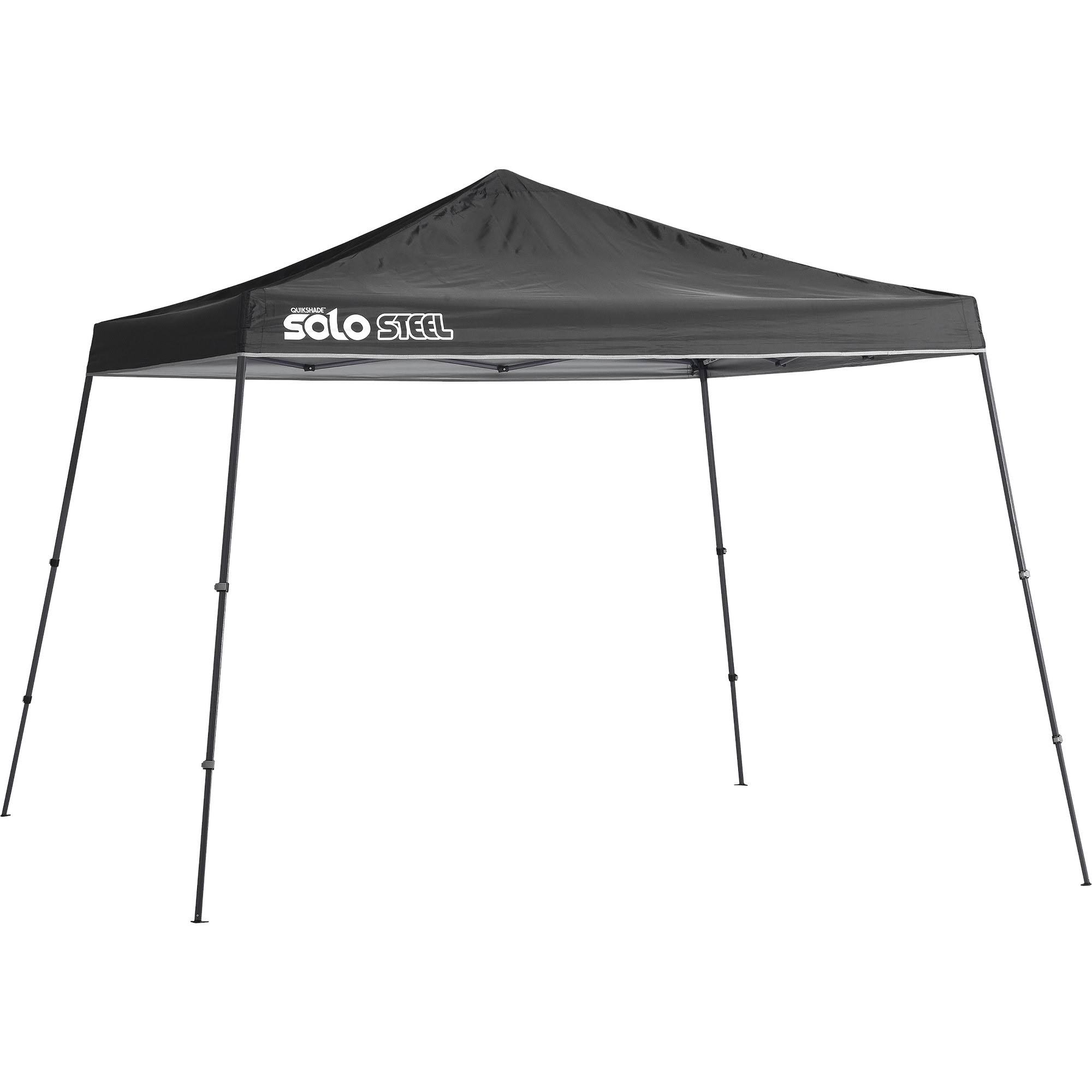 Quik Shade Solo Steel 90 11 x 11& Slant Leg Canopy - Black