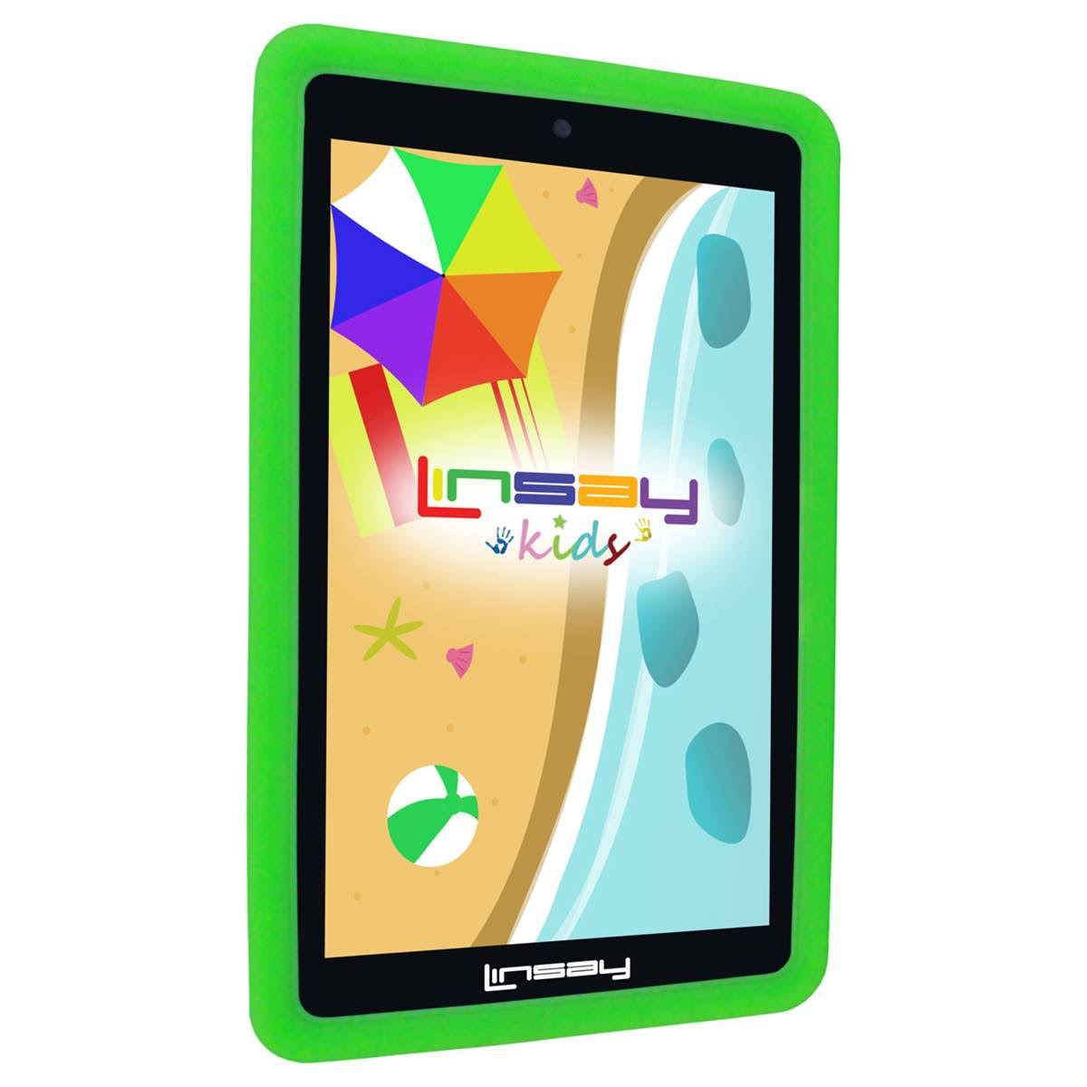 Kids Linsay 7in. Quad Core Tablet with Defender Case Purple