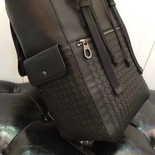 【原版皮】宝缇嘉/BV Sassolungo双肩包，结构坚固，融合全新Intrecciato Microdots工艺，呈现移动像素效果，饱含精致意味，造型质地轻盈，空间充裕，款号：80187608