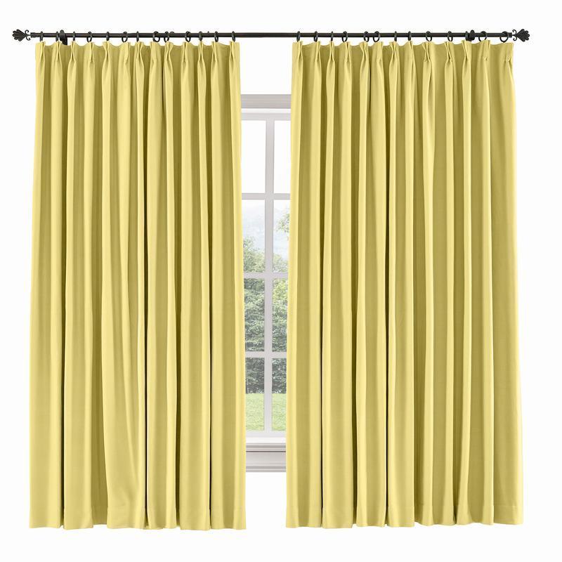 CAPRI Cotton Linen Polyester Curtain Drapery Custom