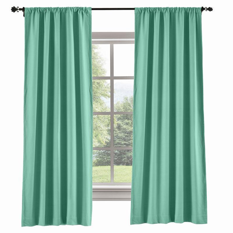 CAPRI Cotton Linen Polyester Curtain Drapery Custom
