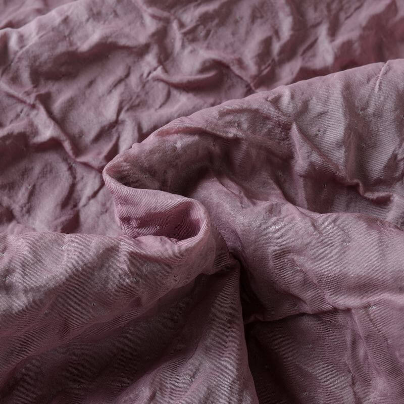 Antique Bronze Grommet Wrinkle Blackout Curtain Drapes