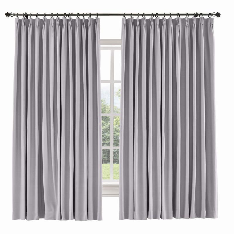 CAPRI Cotton Linen Polyester Curtain Drapery Custom