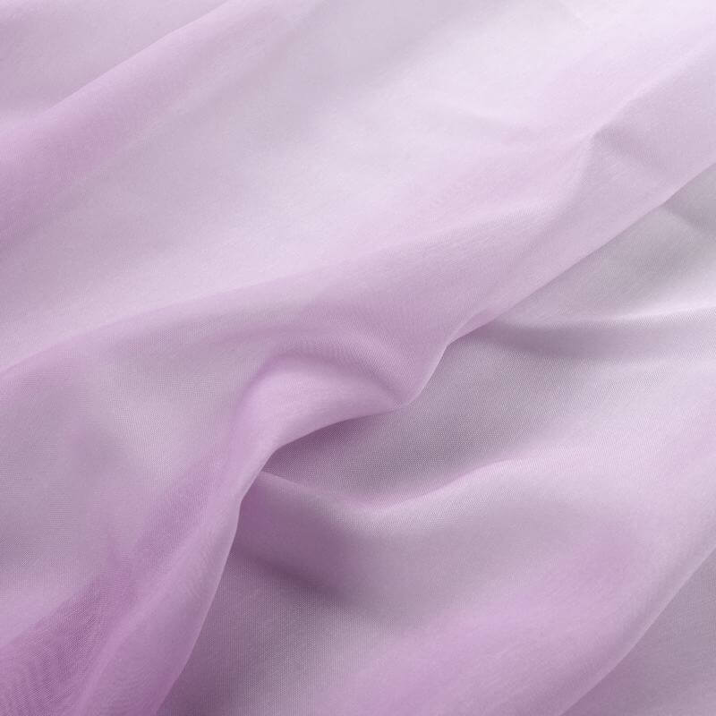 Pinch Pleated Gradient Ombre Sheer Curtain Tulle Gradual Drape HANNA