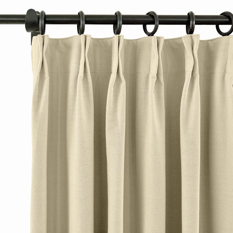CAPRI Cotton Linen Polyester Curtain Drapery Custom