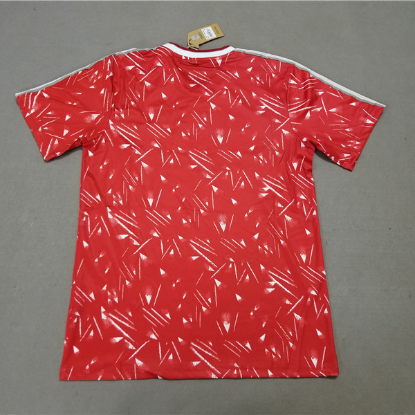 1989-1991 Liverpool Home Retro Soccer Jersey