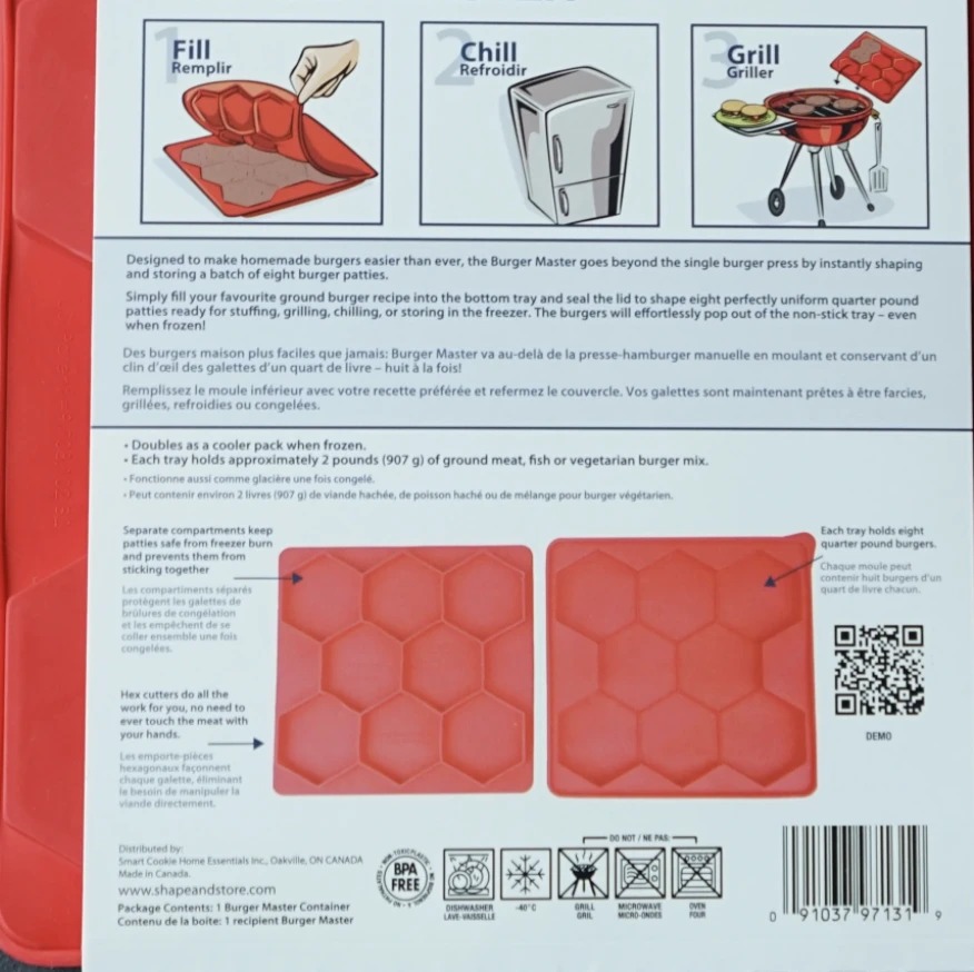 Hexagon Pressing Burger Maker