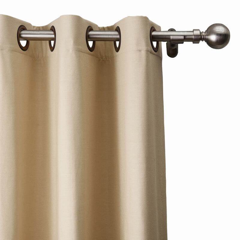 CAPRI Cotton Linen Polyester Curtain Drapery Custom