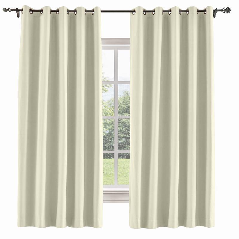 CAPRI Cotton Linen Polyester Curtain Drapery Custom