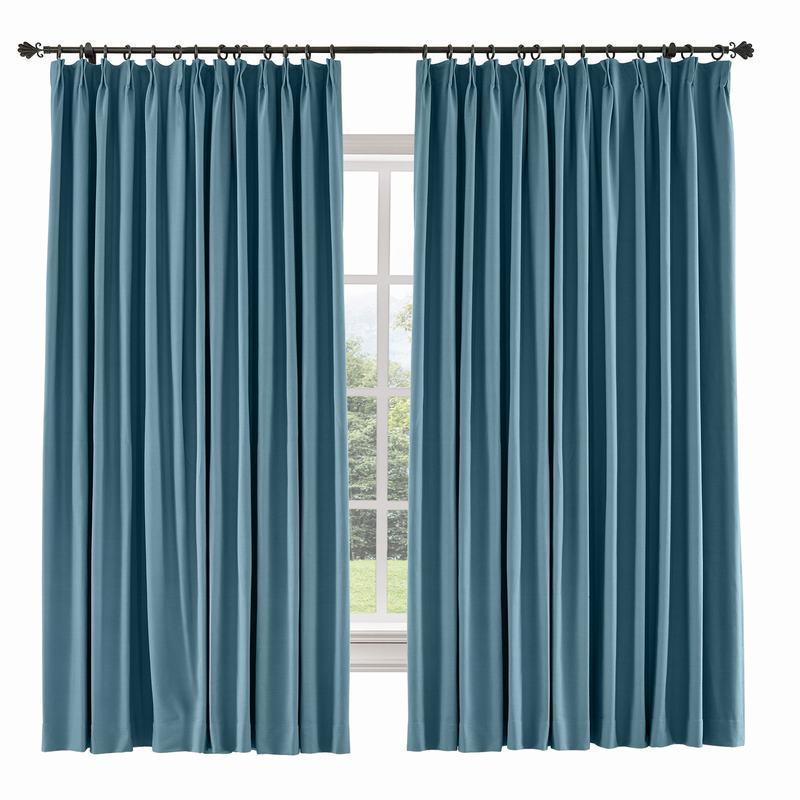CAPRI Cotton Linen Polyester Curtain Drapery Custom