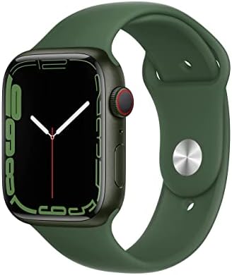 Apple Watch Series 7 (GPS, 41mm) Starlight Aluminum Case with Starlight Sport Band, Regular (Renewed)
